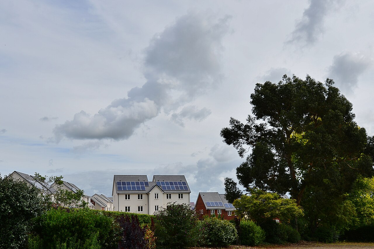 Exeter, Old Rydon Lane, Massive new housing development - geograph.org.uk - 4620052